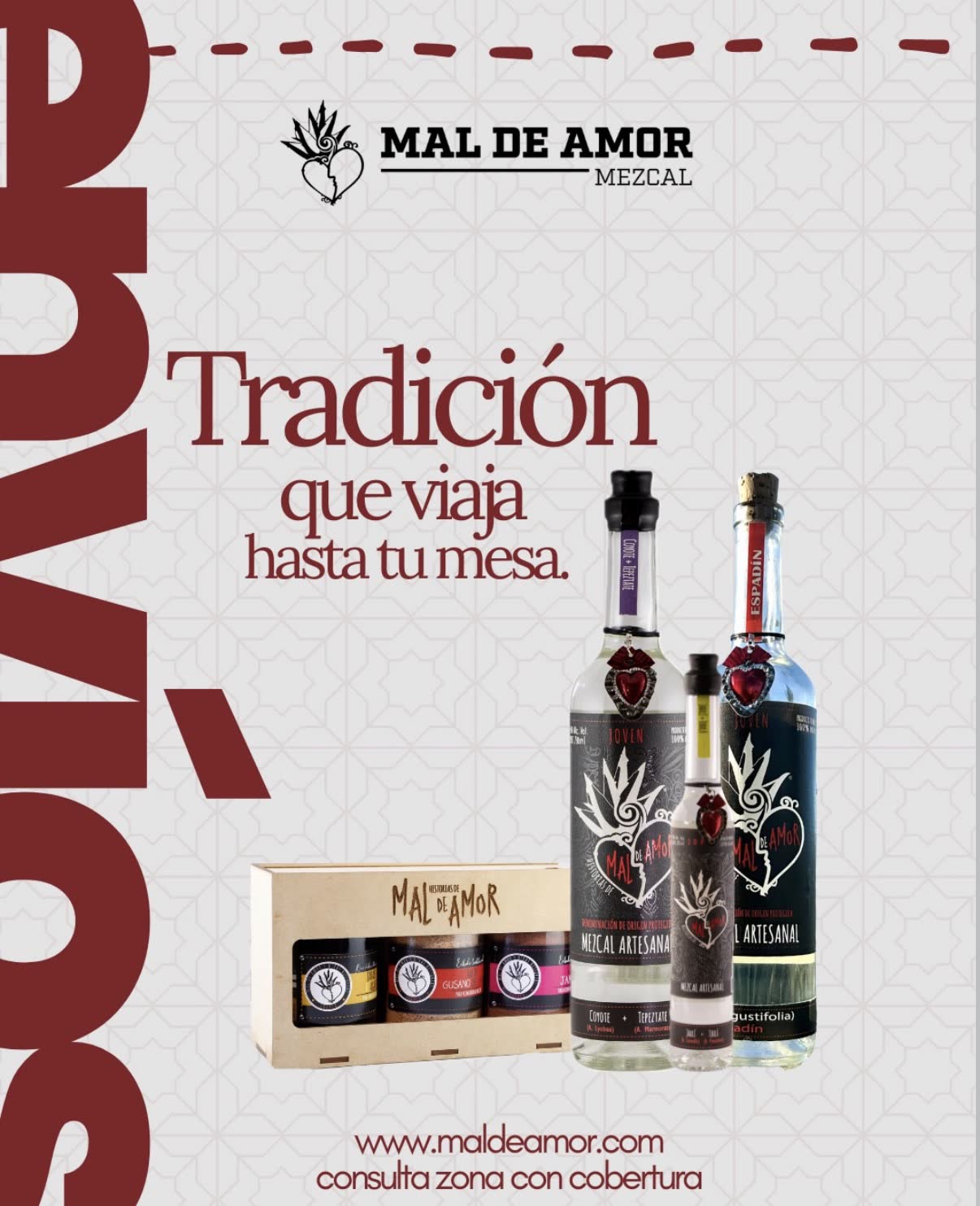 Cartel envío Mal de Amor